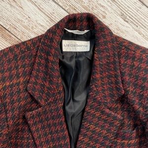 Women’s vintage liz claireborne tweed blazer